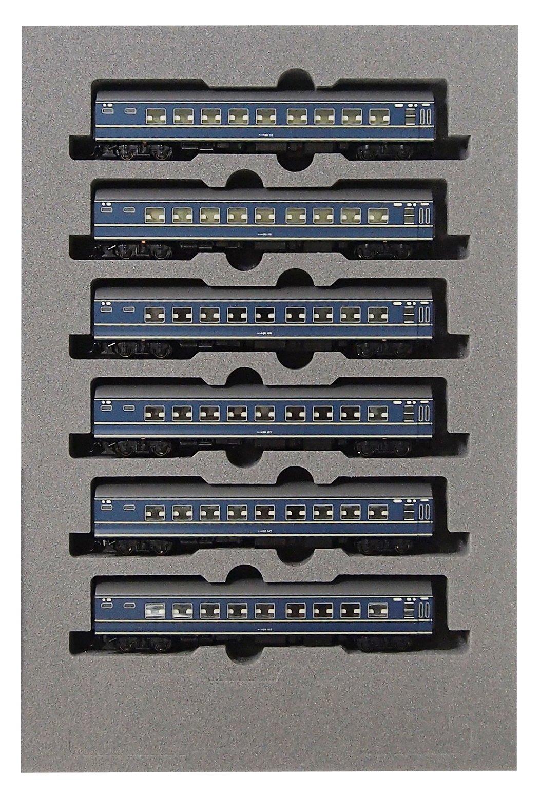 

Kato N gauge 10-1353 20 series sleeper passenger car Nahane 20 6-car extension set