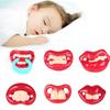 Vogue Gifts Pacifier Nipples Teether Beautiful Joke Prank Silicone Novelty Teeth Baby Soother Hot Sale Toddler Party Nipple Dummy Orthodontic Funny
