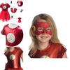 Bsrlons Halloween Flash Girl Children's Role-playing Costume Cosplay Stage Performance Dress