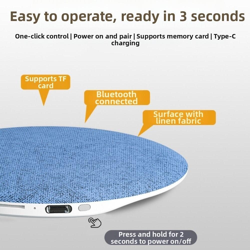 Bluetooth 5.4 Under Pillow Bluetooth Speaker Sleep Aid Portable Music Player  Deep Sleep Use