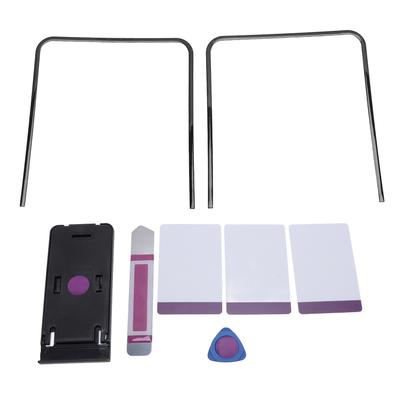 Phone Screen Middle Frame LCD Screen Display Panel Frame Bezel with Repair Tools for Galaxy Flip 4