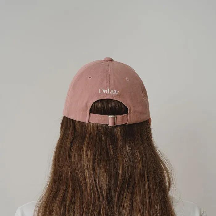 Washed Logo Ball Cap (Pink)
