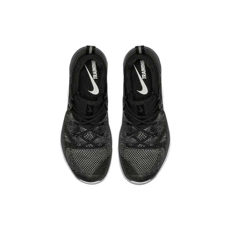 New Nike Metcon Flyknit 3 Black Matte Silver AQ8022-001