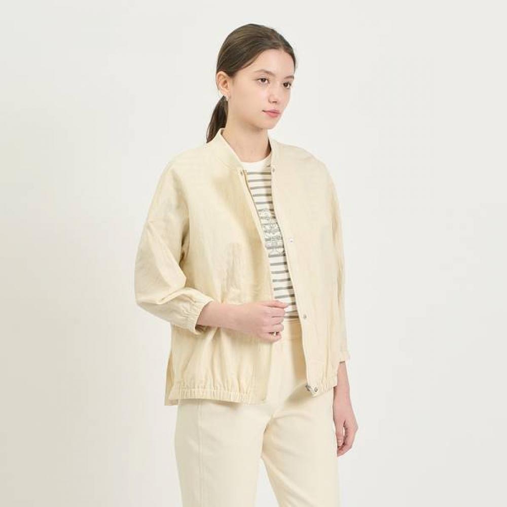 Bcbg Bomber Zip Up Jumper B5s2g185 cream (14)/55