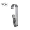 Portable Clothes Drying Clips Laundry Hook with Clip, Non-Drilling ABS Closet Organizer, Multi Purpose Space Saving Storage Tools Durable Anti-slip