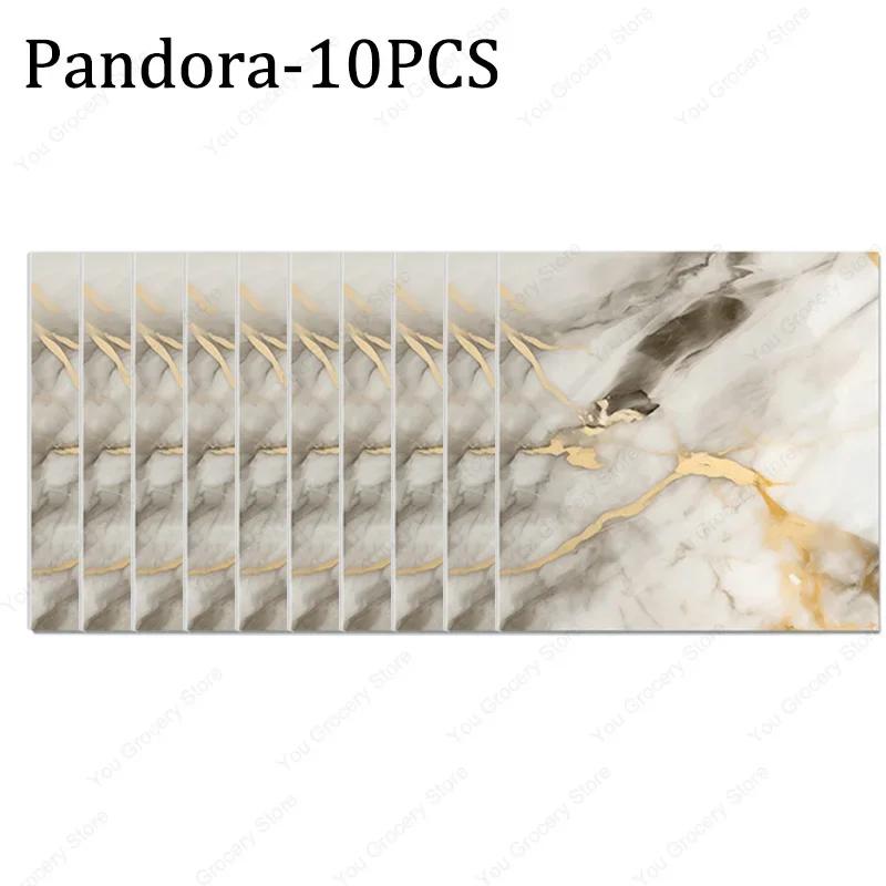 30×30cmThickened Self-adhesive Decor Wall Sticker Marble Tile Floor Sticker PVC Waterproof Toilet Kitchen Home Floor Stickers