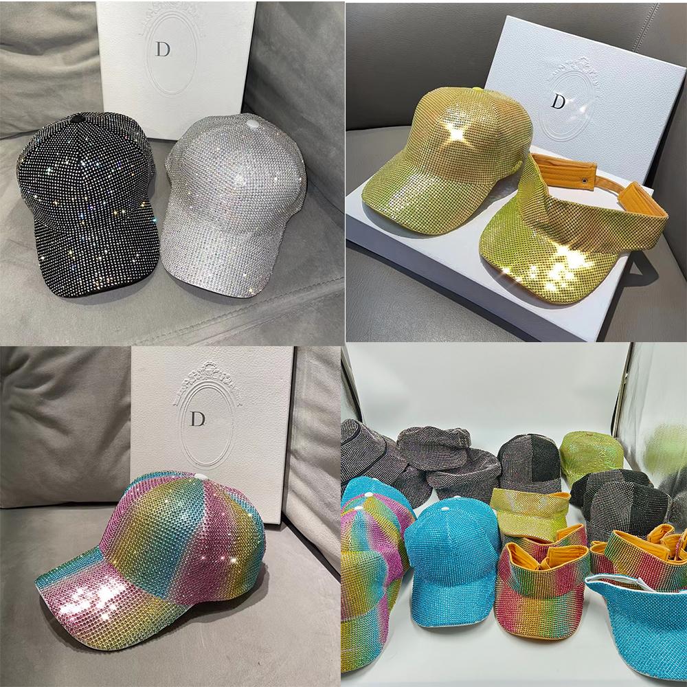 Rhinestone Fedora Jazz Hats Cowboy Hat For Women And Men Double-Sided Color Cap Red With Black Diamond Fedora