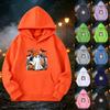 Sweat à capuche unisexe imprimé Halloween Casual Confortable pour un usage quotidien