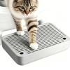 Katzenklo-Stufe, Katzenklo-Rampe/Fänger, Anti-Streu-Tracking & Leicht zu Reinigen, Ideal für Kleine & Ältere Katzen