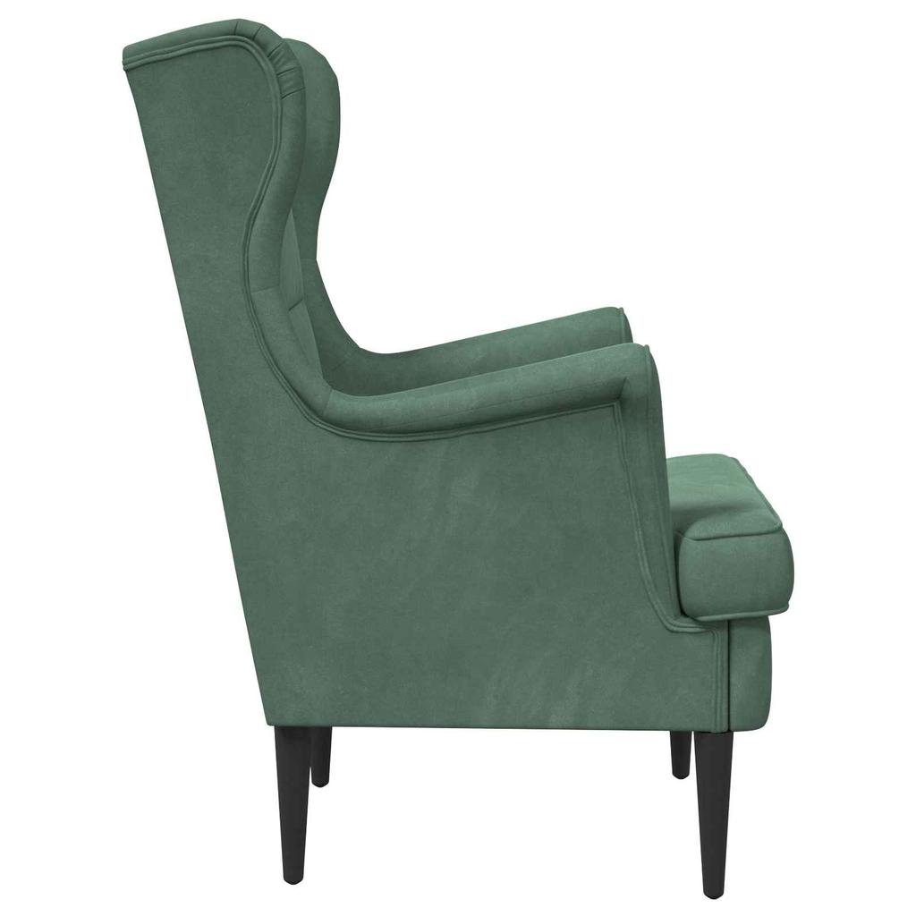 Armchair Sea Green Velvet