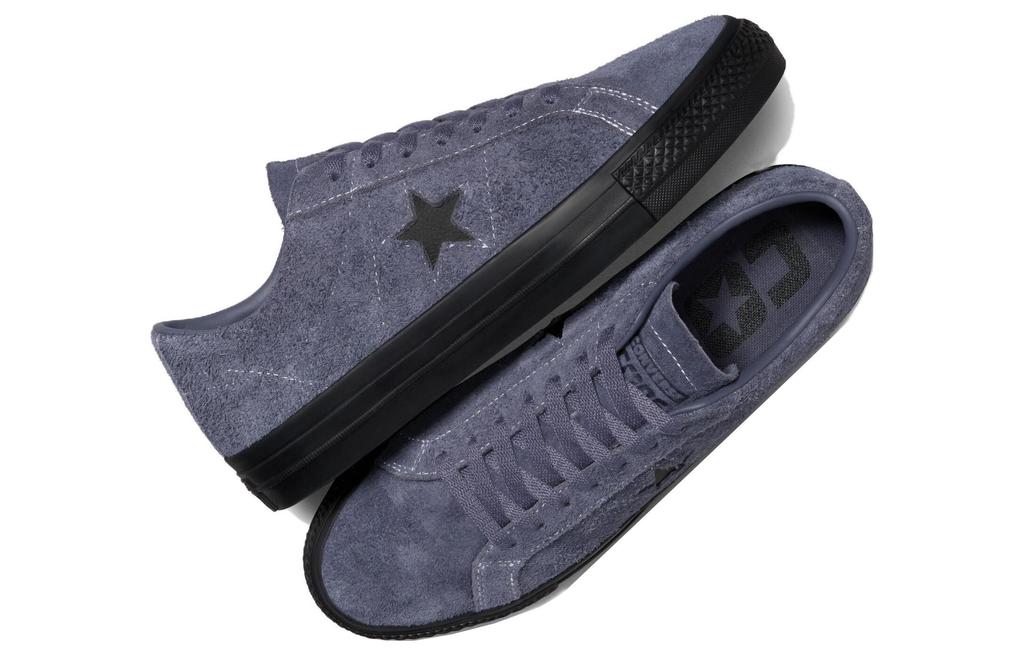 Converse One Star Pro Vintage Suede Low 'Dark Moth Black' A04610C