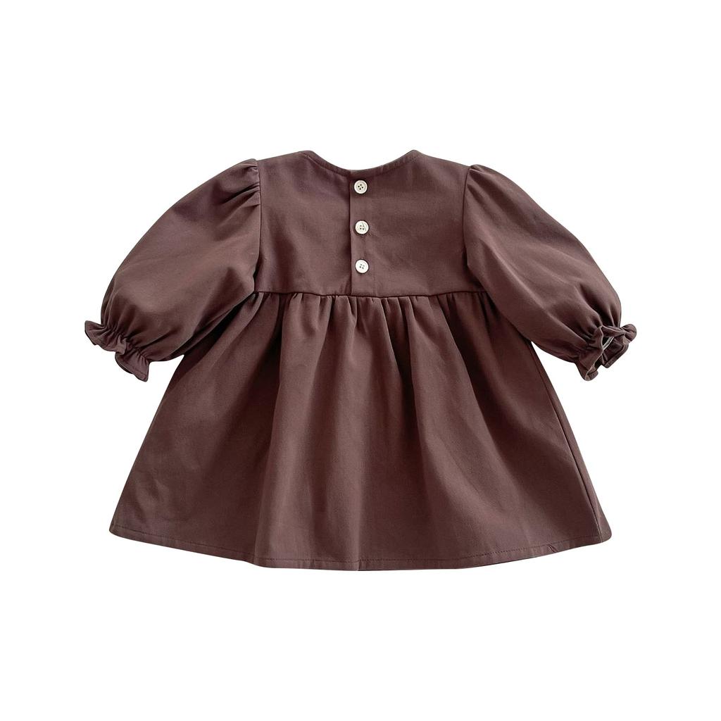 Girls Dress Retro Princess Dress Fashion Skirt