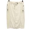 VERSACE JEANS SIGNATURE Made In Italy Linen Mimole Length Tight Skirt 38 Women Used