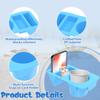 EVA Bag Top Storage Tray Beach Bag Cup and Phone Holder Outdoor Travel Camping Soft Waterproof Tote Bag Organizer Tray