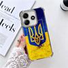Ukraine Aesthetic Soft Phone Case For Xiaomi Redmi Note 14 15 Pro Plus 13 12 11S 11T 5G 10 9S 9 Plating Anti-Fall Fundas