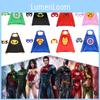 Superhero Cloak Adult Children Cape With Mask For Ultimate Halloween Costume Experience