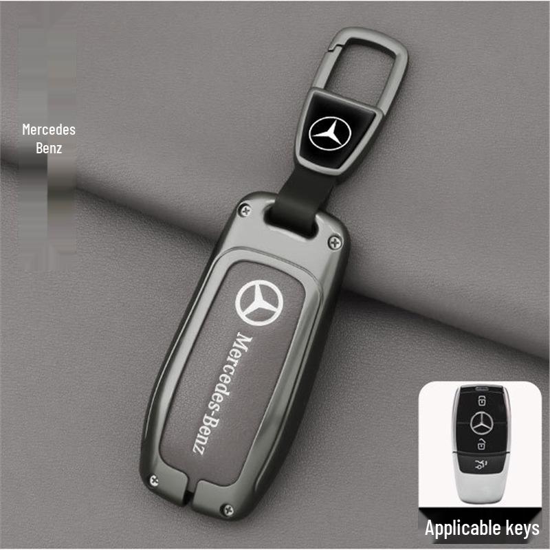 Mercedes Key Case for E300L, C260L, GLC300L, C200L, A200L, GLA, GLB, GLE Models