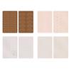 Double-sided Multi-functional Silicone Practice Eyebrow Eye and Lip Contact Lenses Silicone Eyebrow Fake Leather