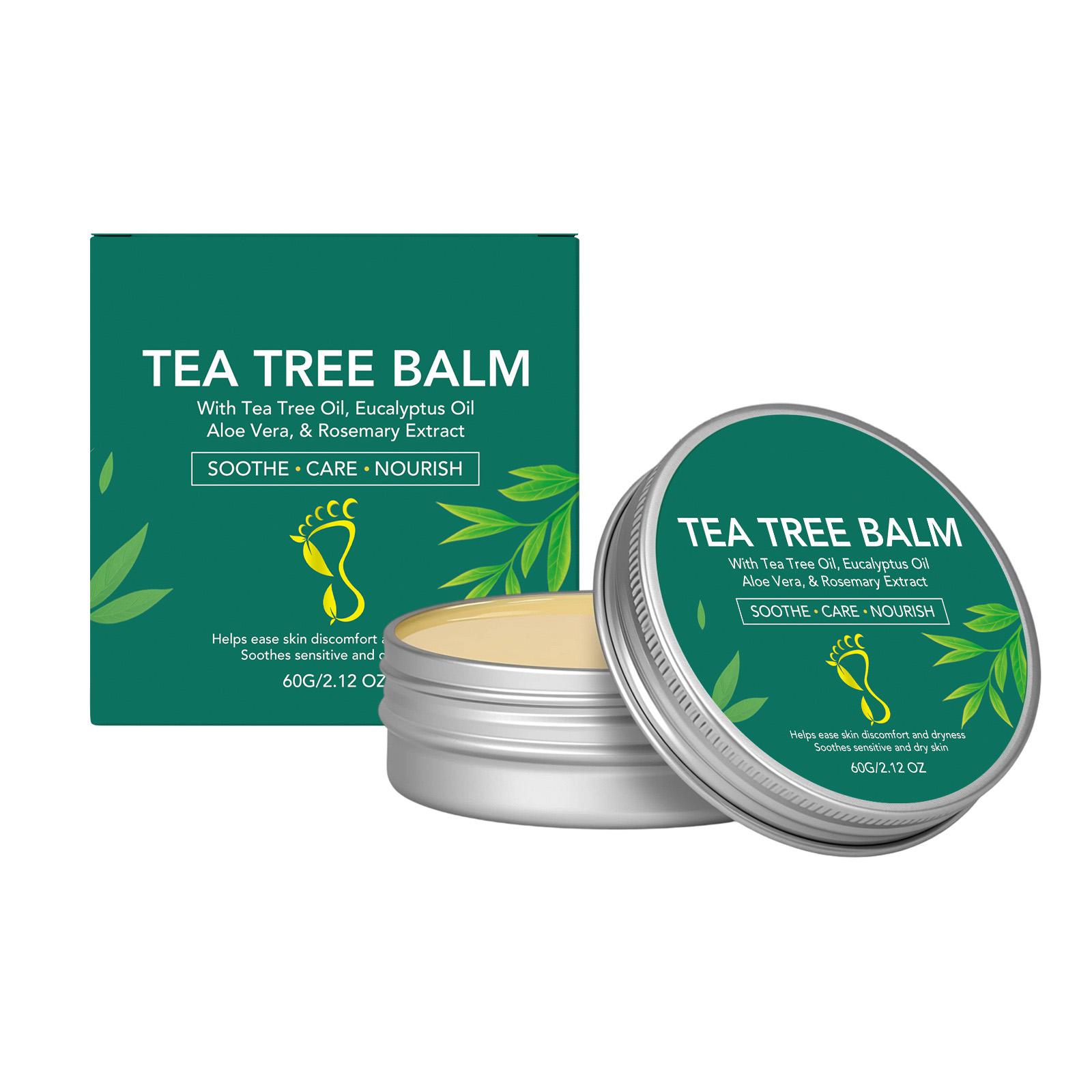 Tea Oil Cream And Care Ointment, Tea Oil Ointment, Skin Moisturizing Cream, Suitable For Hands And Feet one size белый