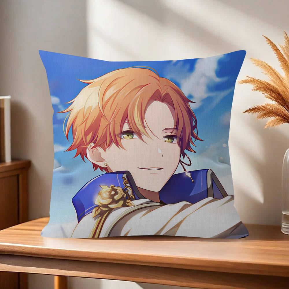 Anime singer Akito Shinonome Pillow Cushion Cover Pillowcase Living Room Sofa Home Decor Customized