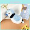 Creative Parrot Plush Keychain With Soft Cotton Filling For Kids And Backpack Decor