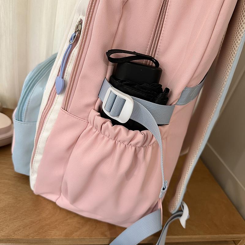 Sac à dos pour femmes léger cartable d'étudiant de lycée