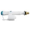 Connector Cistern Fill Valve Quiet Fill White 1/2\"