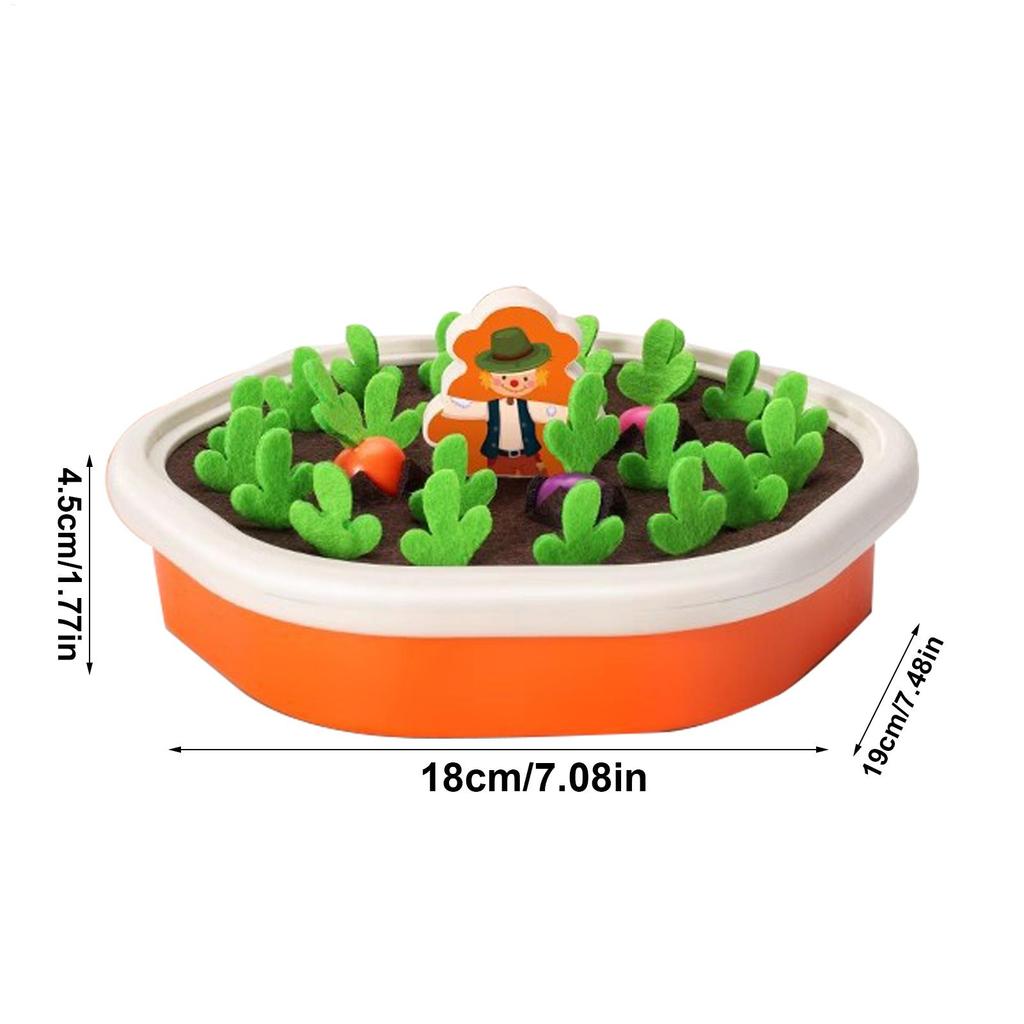 Kids Pull Radish Toy Fun Tabletop Carrot Harvest Game Teaching Aids Shape Sorting Matching Early Education Toys for Babies