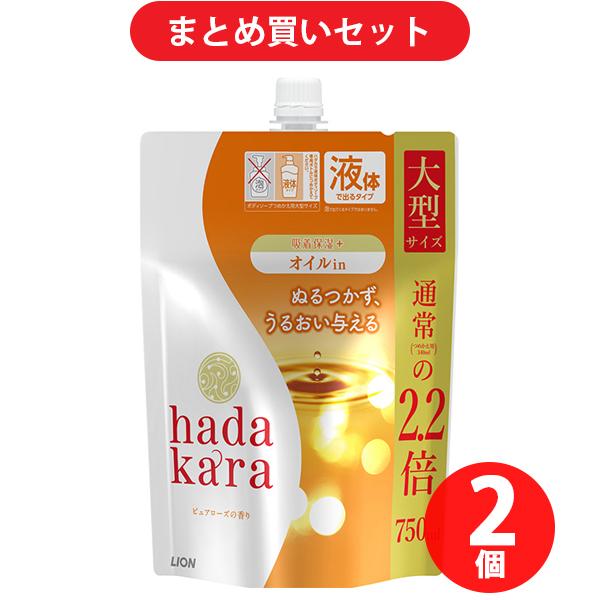 

[Корзина Raku-raku] Жидкое мыло для тела Lion Naked Body типа «Роза» с маслом, большой набор из 2 штук [Мыло для тела]