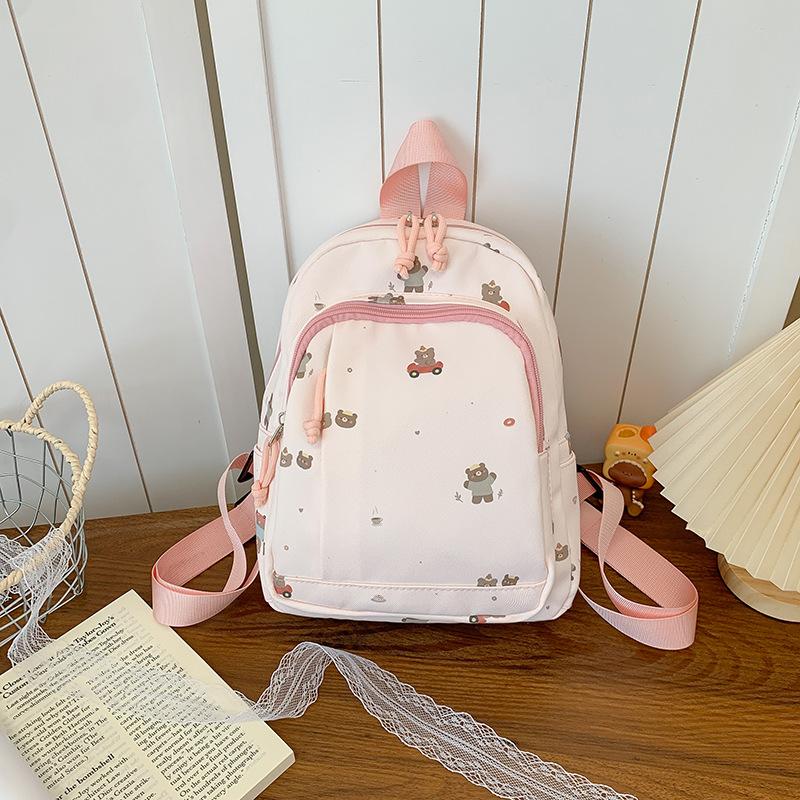 Schoolbag high value cute star design backpack junior high school student schoolbag cute light casual student backpack