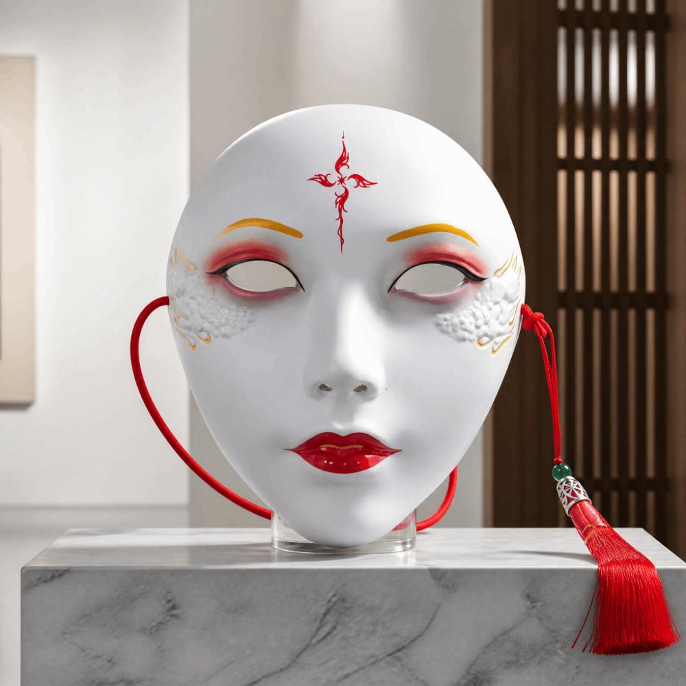 Intricate Design Anime Mask Full Face Masquerade Mask Beautiful Beauty Mask  Ancient Party Games