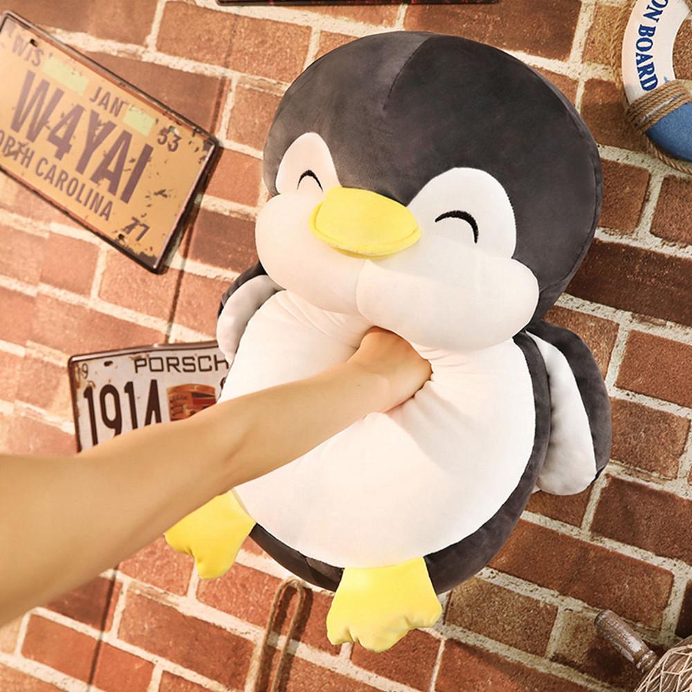 1 Piece Soft Penguin Toys Peluche Pillow Stuffed Kawaii Plush Penguin Pillow Toy For Girls Kawaii Animal Bedding Pillow Decor