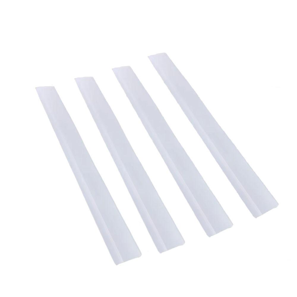 4pcs Silicone Stove Counter Gap Cover Heat Resistant Oven Gap Filler  Restaurant