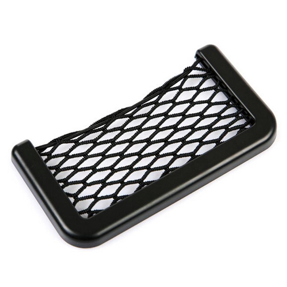 

1pc Car Organizer Storage Bag Auto Paste Net Pocket 20*8*1CM Phone Holder Car Accessories Universal Storage Net Auto Accessorie