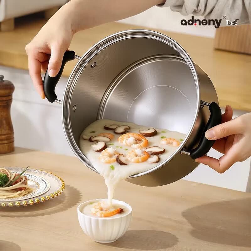 Adneny AS-613 304 Stainless Steel Soup Pot