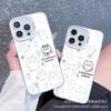 Cartoon for Apple 15 color silver iPhone14Pro creative 11promax matte 16 protective case 17
