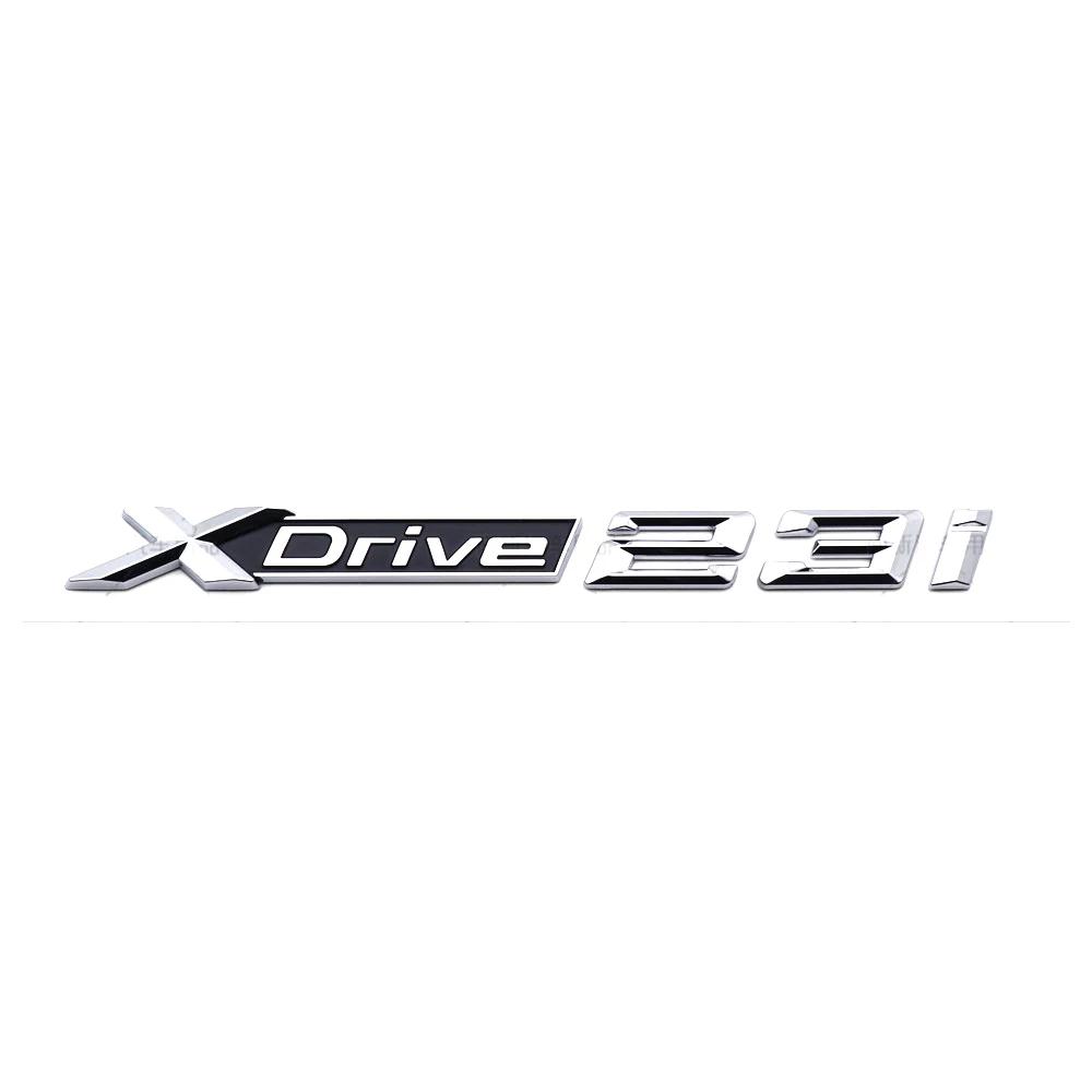 Car Body Trunk Emblem Sticker Xdrive 18i 20i 23i 25i 28i 30i 35i 40i 45i 48i 50i 55i Badge for BMW E90 F39 E46 E60 F10 X3 X5 X6