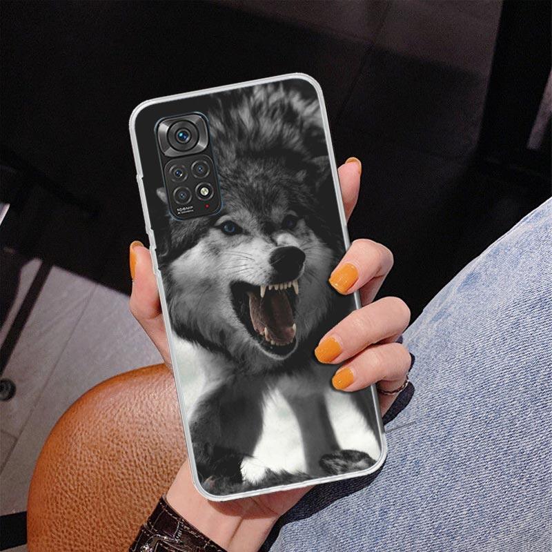 Angry Animal Wolf Fierce Phnoe Case for Phnoe Case for Xiaomi Redmi Note 15 14 14S 13 Pro Plus 12 12S 11S 11E 10S 10 11T 5G Uniq