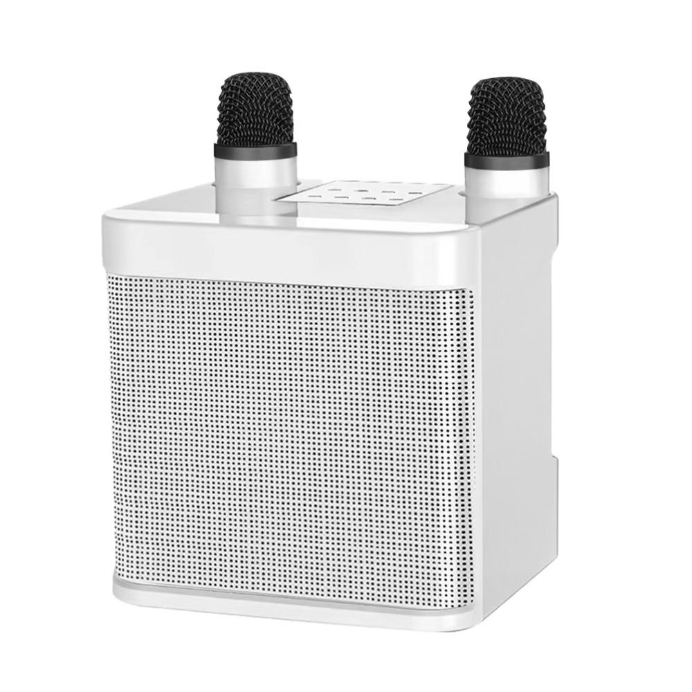 Bærbar Bluetooth-høyttalersett Multifunksjonell Mini Hjemmekaraokehøyttaler Hjemmekaraoke