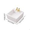 *1/12 Scale Dollhouse Washbasin Mini DIY Fitments Furniture Toy for Life Scene Micro Landscape