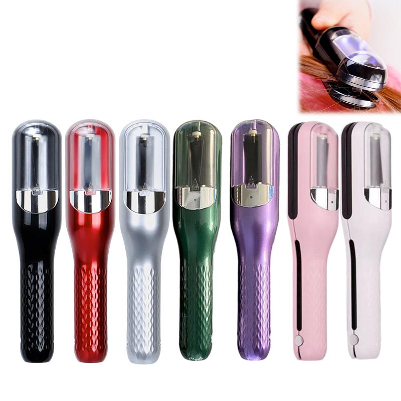 Portable Electric Hair Clipper Multi-Feature Rechargeable Split-End Hair Trimmer