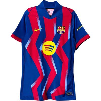 Nike Barcelona 2025-26 4. Sonderausgabe Champions League Trikot Blau/Rot FZ1304-432