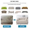 Stretch Sofa Covers for Living Room Anti Slip Sofa Slipcover with Elastic Bottom Pets Friendly Couch Cover Furniture Protector