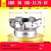EMR Face Milling Round Nose CNC Tool Holder BT40 R5 Extended Cutter Head
