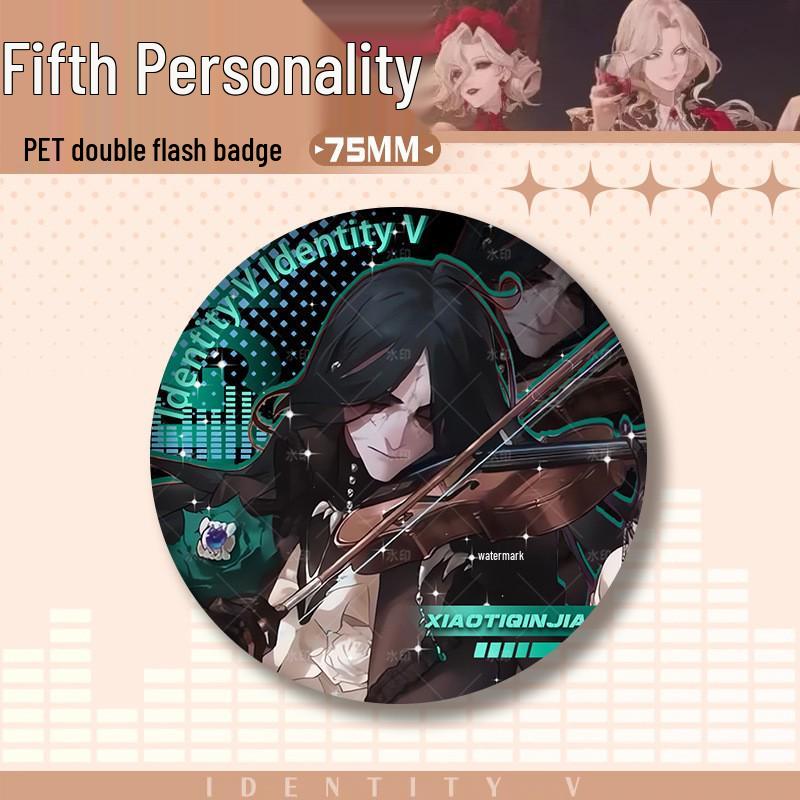 Identity V Concert Series Joseph Laser Embossed Double Flash Badge