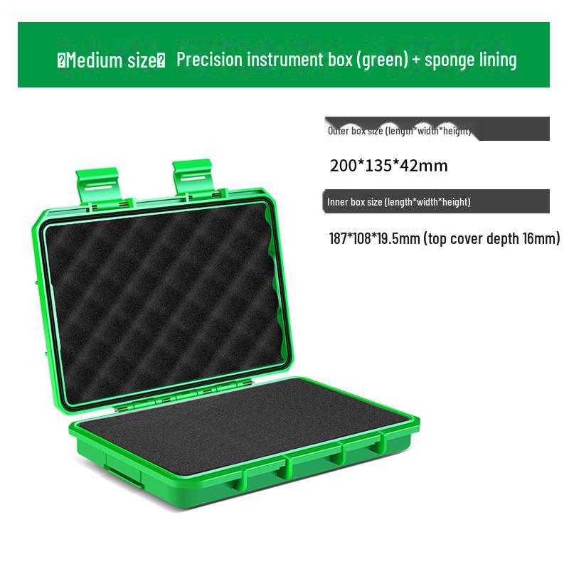 Förseglad Vattentät Verktygslåda för Små Precisionsinstrument