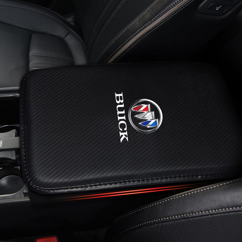 Car Armrest Box Mats Leather Center Console Covers Accessories For Buick Enclave Regal Lacrosse Encore Excelle Envision Car Accessories