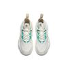Anta Bastard Life Collection Casual Lightweight Abrasion Resistant Low top Skateboard Shoes Women's White Green Yellow 122228080-1