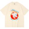 T-shirt Heavy Metal 100% Cotone 230 Gsm Stampa Band Rock Musica Popolare Unisex T-shirt Pesante in Cotone