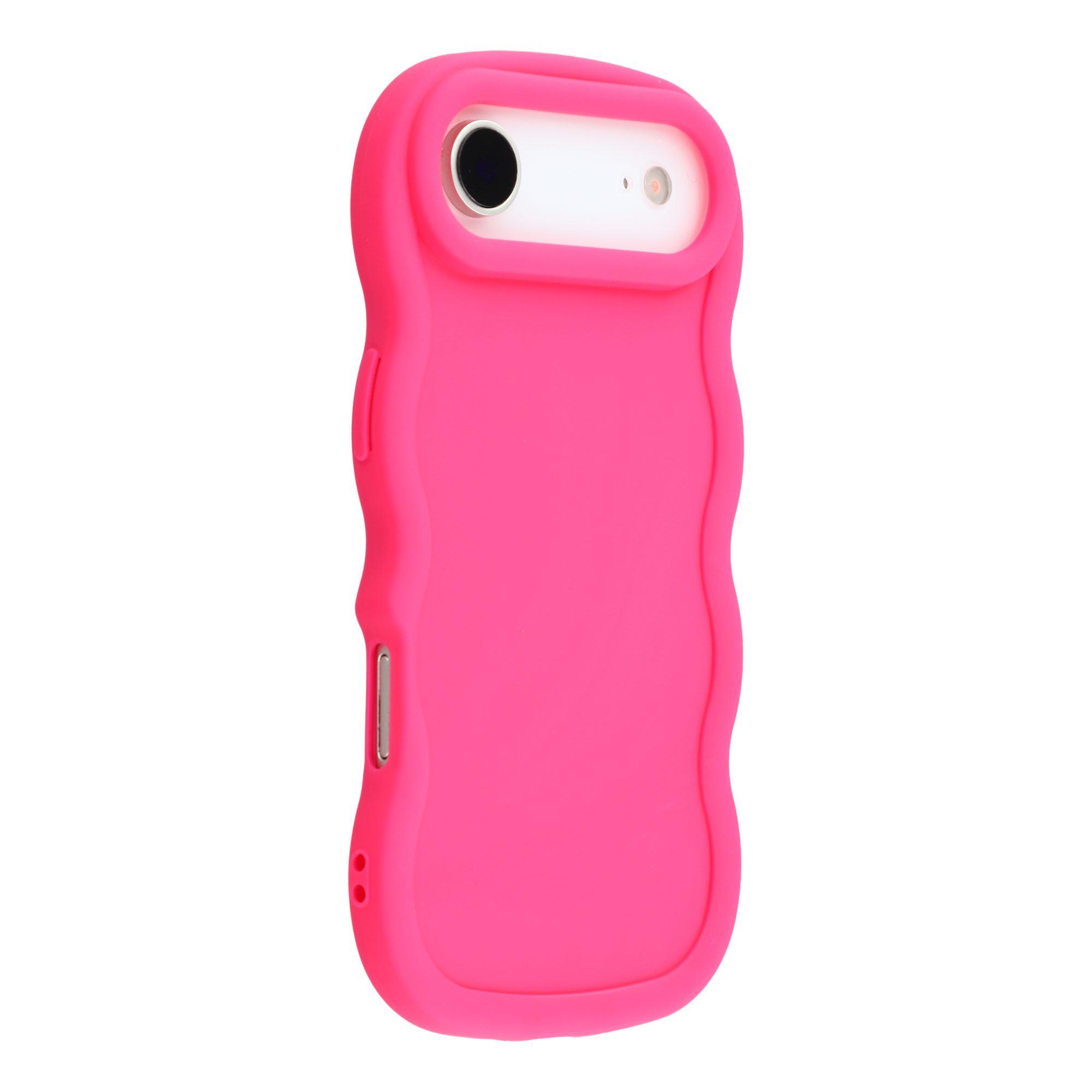 

For iPhone Air Case TPU Protective Phone Cover Unique Curly Wave Frame